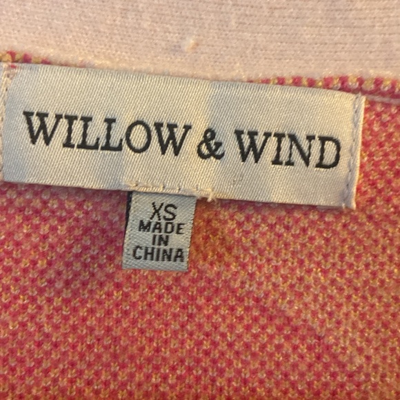 Adorable Floral Yellow & Pink Cardigan - XS - Picture 2 of 6